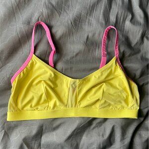 Neon Yellow Colsie Bra